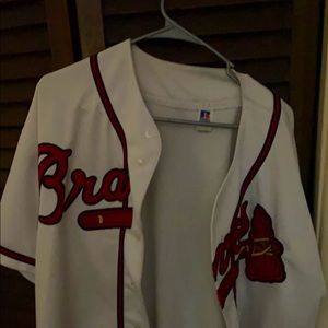 Atl Braves Russel Classic Jersey